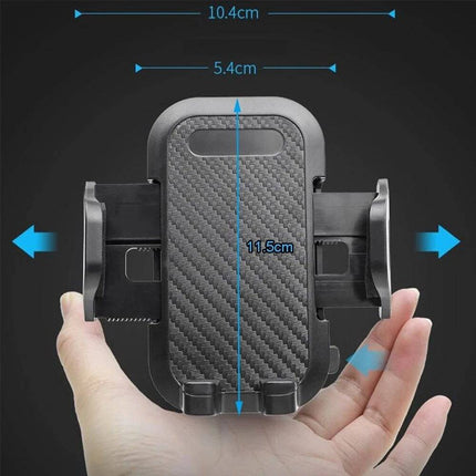 VCTparts Verstelbare Telefoon Houder Ventilatierooster Zwart NORGOS 2