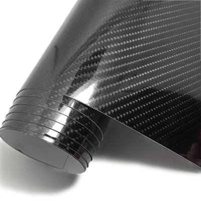 Vinyl -Wrap -Folie - Kohlefaser 5d Gloss (50 x 152 cm)