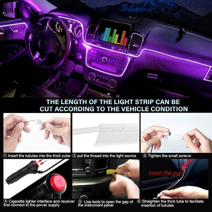 VCTparts Voertuig Interieur Sfeerverlichting LED Strip 6 Meter NORGOS 3