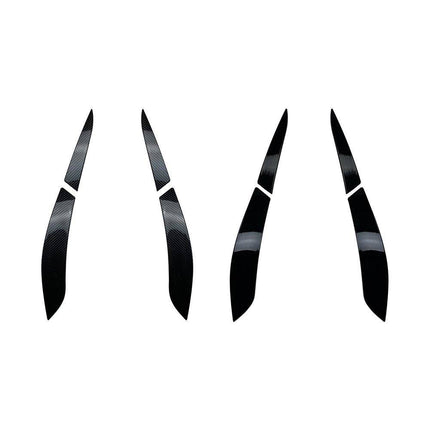 VCTparts Volkswagen Golf 6 Achterlicht Booskijker Wenkbrauw Carbon (set) Ooglid VW NORGOS 4