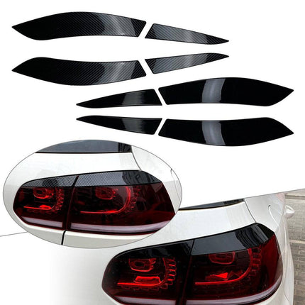 VCTparts Volkswagen Golf 6 Achterlicht Booskijker Wenkbrauw Carbon (set) Ooglid VW NORGOS 2