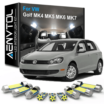 VCTparts Volkswagen Golf 6 Interieur Verlichting Canbus led Wit 6000K NORGOS 1