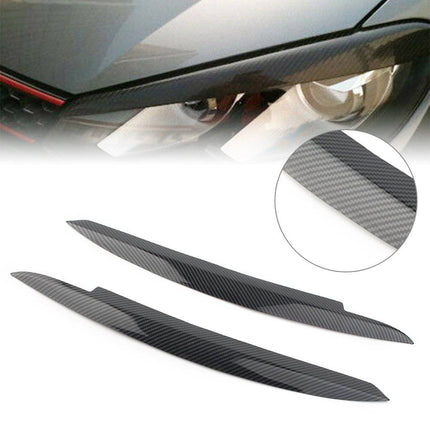 VCTparts Volkswagen Golf 6 Koplamp Booskijker Wenkbrauw Zwart(set) NORGOS 4