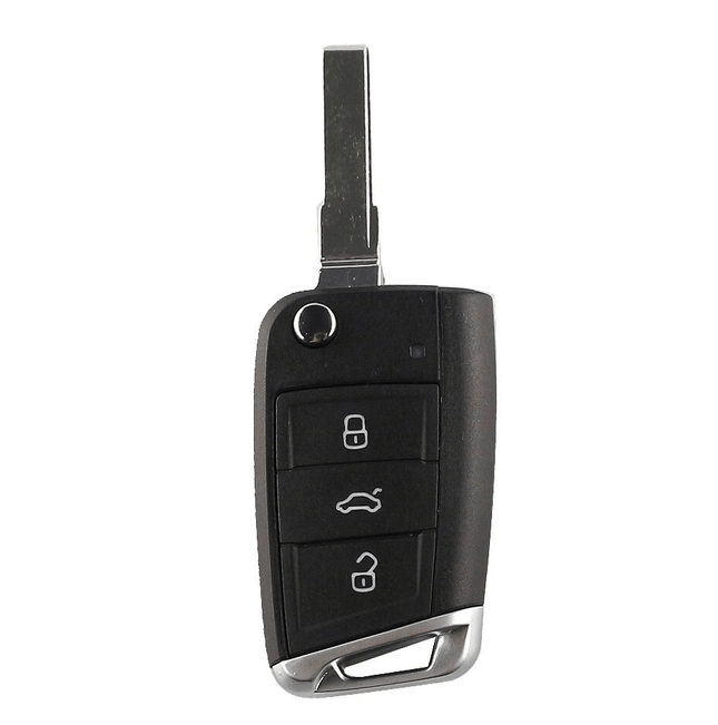 Volkswagen Klapsleutel Afstandsbediening Behuizing 2013 - 2020 (excl. chip) - VCTparts.nl