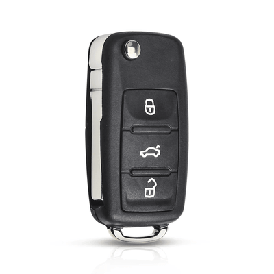 Volkswagen KLAP Key Fernbedienungsgehäuse 3 Taste 1998-2010 (exkl. Chip)