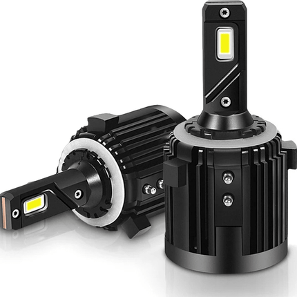 Merkloos Volkswagen Led H7 Koplampen Dimlicht 6000K Zwart [Golf 6 / 7 - Passat - Touran - Tiguan - T - ROC] NORGOS 2