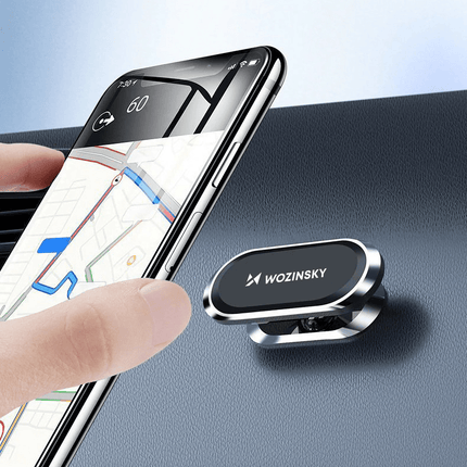 Wozinsky Wozinsky Auto Telefoonhouder Magnetisch Autodashboard 360º Zelfklevend Ovaal Zwart Hurtel 4