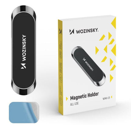 Wozinsky Wozinsky Auto Telefoonhouder Magnetische Dashboardbevestiging Zelfklevend Zwart Hurtel 2