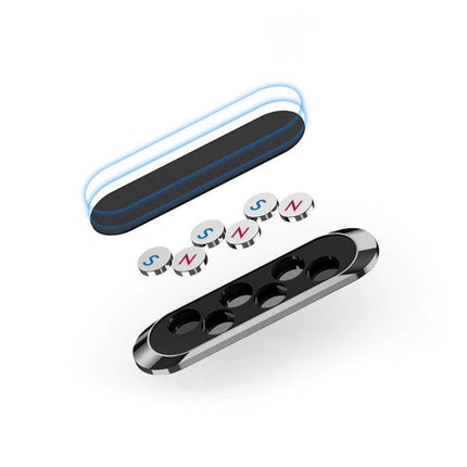 Wozinsky Wozinsky Auto Telefoonhouder Magnetische Dashboardbevestiging Zelfklevend Zwart Hurtel 4