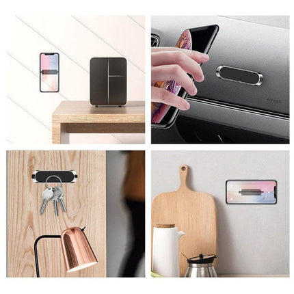 Wozinsky Wozinsky Auto Telefoonhouder Magnetische Dashboardbevestiging Zelfklevend Zwart Hurtel 8
