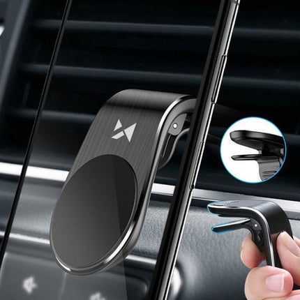 Wozinsky Wozinsky WCH - 02 Magnetische Telefoonhouder Voor Luchtrooster Auto Zwart Hurtel 2