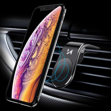 Wozinsky Wozinsky WCH - 02 Magnetische Telefoonhouder Voor Luchtrooster Auto Zwart Hurtel 3