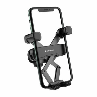 Wozinsky Gravity Telefonhalter für die automatische Belüftungsoberfläche schwarz