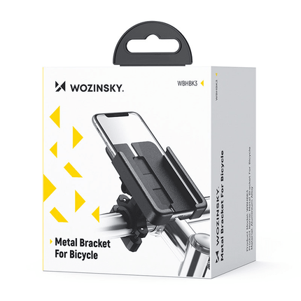 Wozinsky Wozinsky Universele Metalen Telefoon Motor / Scooter Stuurhouder Zwart Hurtel 7
