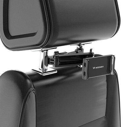 Wozinsky Wozinsky Verstelbare Tablet of Telefoon Hoofdsteunhouder Zwart Hurtel 4