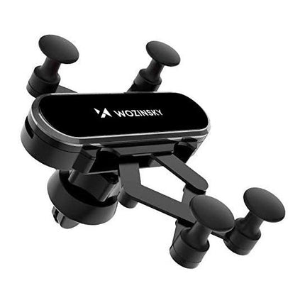 Wozinsky Wozinsky WCH - 05 Gravity Telefoonhouder voor Luchtrooster Auto Zwart Hurtel 4