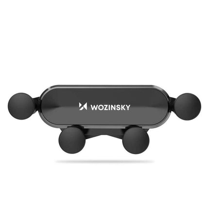 Wozinsky Wozinsky WCH - 05 Gravity Telefoonhouder voor Luchtrooster Auto Zwart Hurtel 3