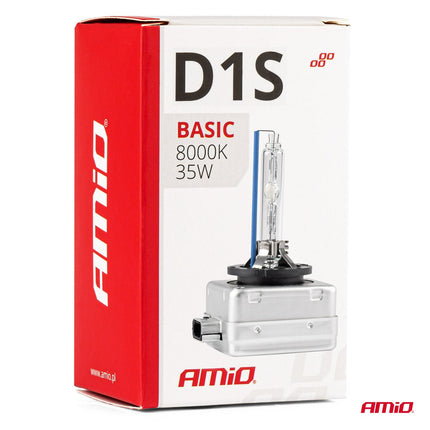 AMiO Xenon D1S 35W 8000K AMiO – IJsblauw Licht – Lange Levensduur – Plug en Play AMiO 3