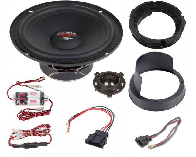 XFIT XFIT Volkswagen ID.4 165mm 2 - Weg Composet – Pasklare Speaker Upgrade Plug en Play Golf 6 7 8 Scirocco Polo ID4 Optimount 1