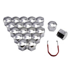 VCTparts Zilveren Wielbout Wielmoer Doppen Beschermende Afdekkapjes 20 stuks - 19mm (set) NORGOS 6