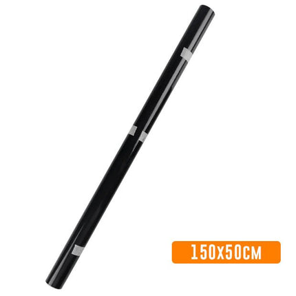 Zwart Glanzend Vinyl Wrap Folie 150×50 cm – Zelfklevende Car Film Sticker voor Spiegels Carrosserie en Onderdelen - VCTparts.nl