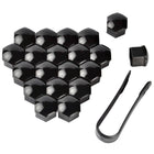 VCTparts Zwarte Wielbout Wielmoer Doppen Beschermende Afdekkapjes 20 stuks - 17mm (set) NORGOS 7