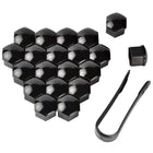 VCTparts Zwarte Wielbout Wielmoer Doppen Beschermende Afdekkapjes 20 stuks - 21mm (set) NORGOS 8